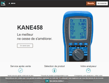 Tablet Screenshot of kane.fr