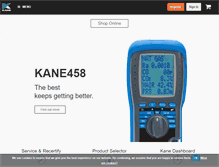 Tablet Screenshot of kane.co.uk